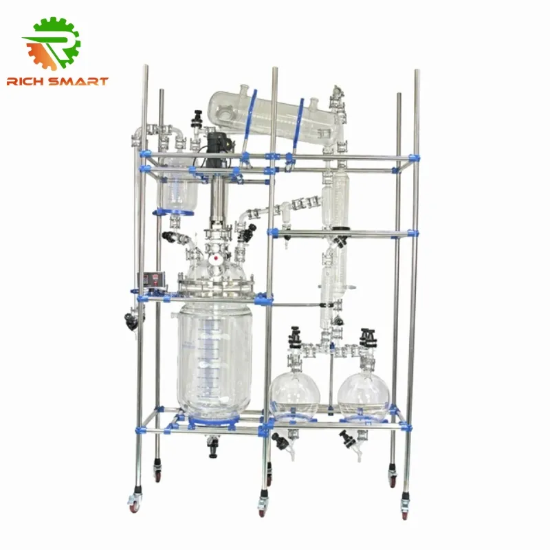 Double Jacketed Glass Reactor 6 Double Jacketed Glass Reactor 6